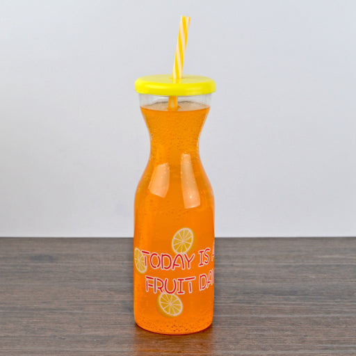 Vaso de plástico con estampado de frutas (500ml)