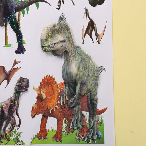 Sticker dinosaurio