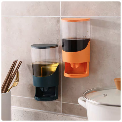 Dispensador de aceite para pared