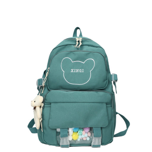 Mochila con oso