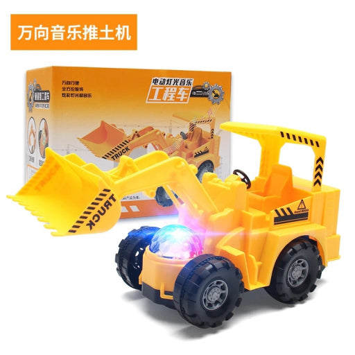 Tractor con luces