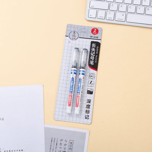 Marcador de cabeza larga