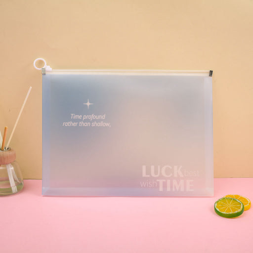 Bolsa de archivo de tiempo tridimensional A4