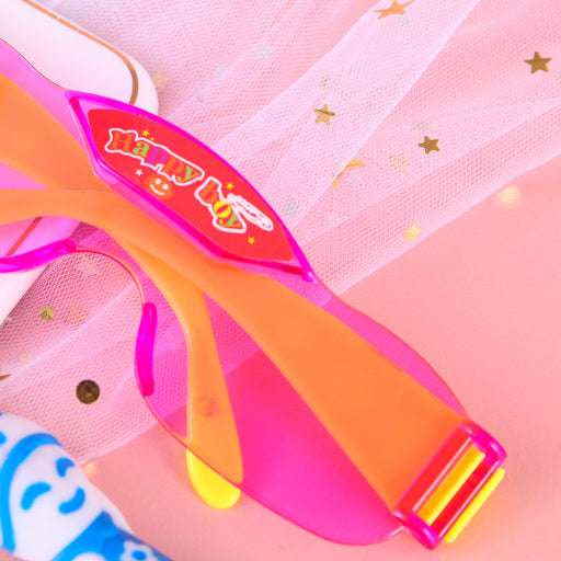 Set de cepillos de dientes para niños con gafas de sol.