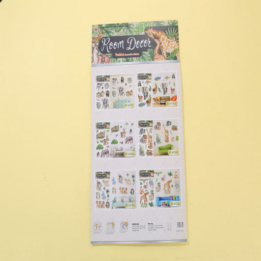 stickers pintado de animales