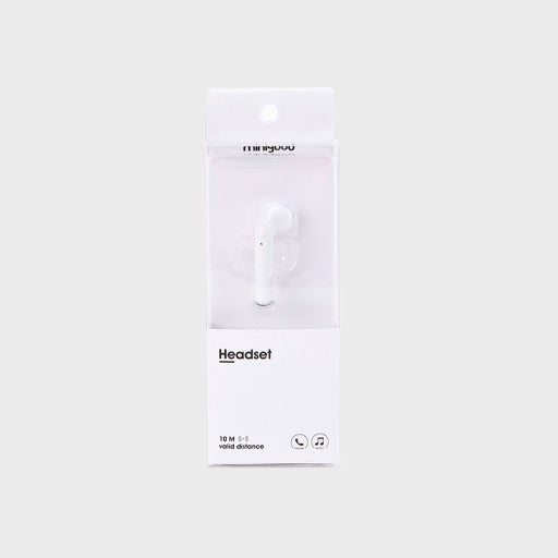 Auriculares bluetooth de media oreja de moda