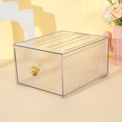 Caja de almacenamiento con cajón alto serie Clover