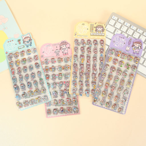 Pegatina de patrón pequeño Zhizhi