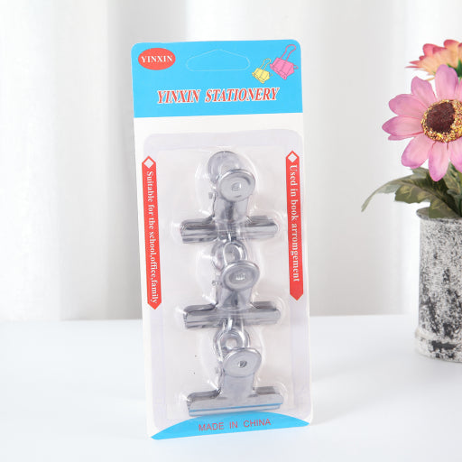 Clip de acero inoxidable 3 uds.