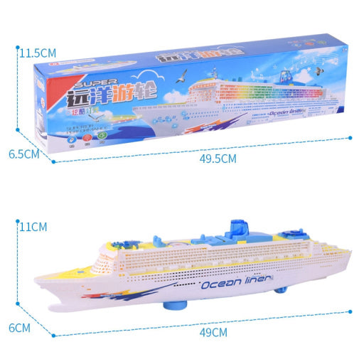 Barco con luz