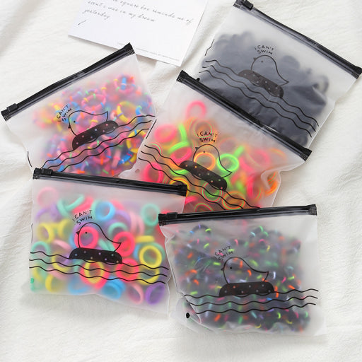 Bolsa con ligas para cabello