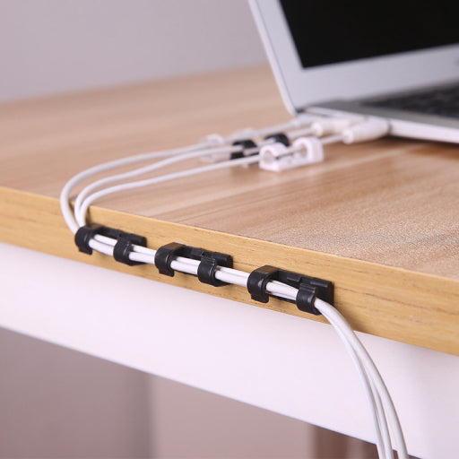 Organizadores de cable para escritorio