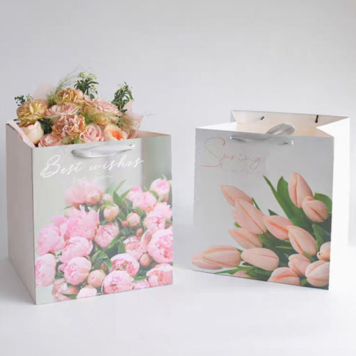 Bolsa de regalo flores