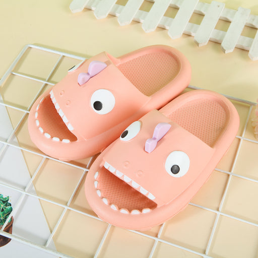 Pantuflas infantiles dinosaurio (Amarillo)