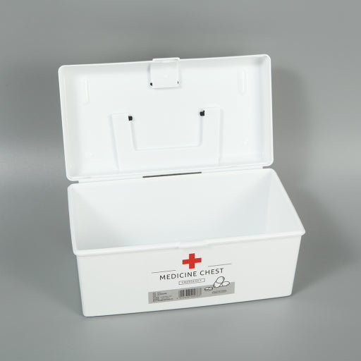 Caja de almacenamiento multifunción simple (blanca)