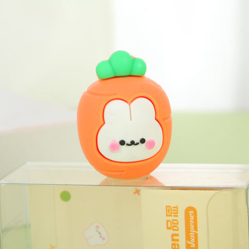 Sacapuntas de zanahoria