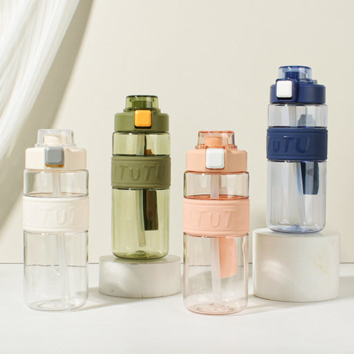 Vaso con pajita Vitality (640ml)