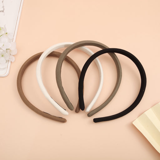 Diadema de tela fina de esponja