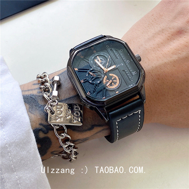 Reloj analógico con diseño para hombre