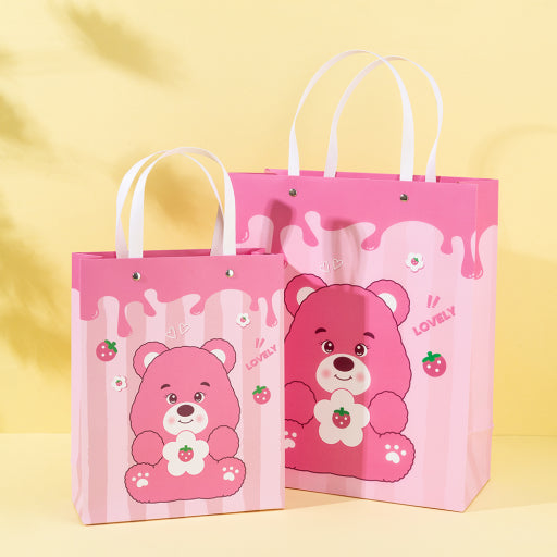 Bolsa de regalo con oso (grande)