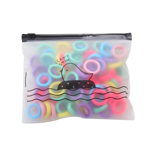 Bolsa con ligas para cabello