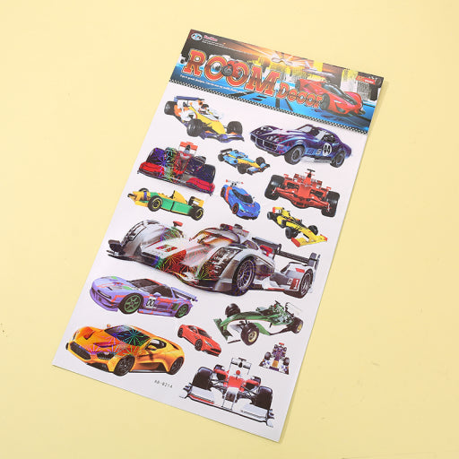 Etiqueta engomada del papel pintado del coche