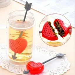 Infusor de té en forma de corazón