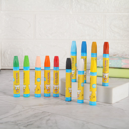 Pintura al óleo en barra 12 colores