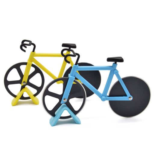Cortador de pizza en forma de bici