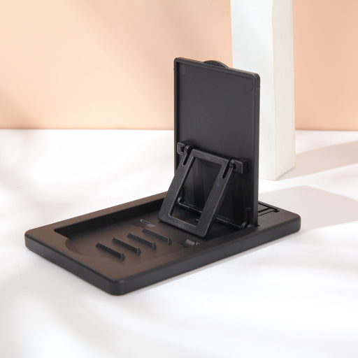 Soporte plegable para teléfono de escritorio