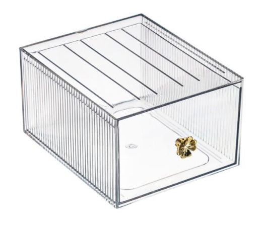 Caja de almacenamiento con cajón alto serie Clover