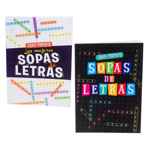 Libro De Rompecabezas De Palabras En Español De 80 Páginas