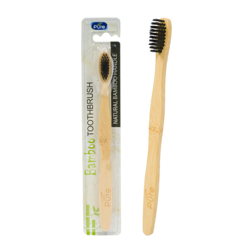 Cepillo De Dientes De Bambú De Forma Plana