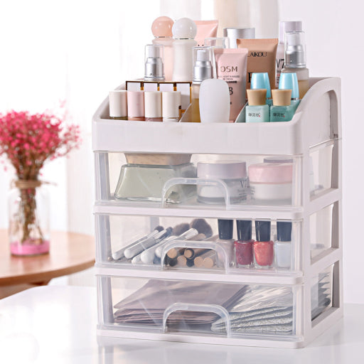 Caja de almacenamiento con cajón