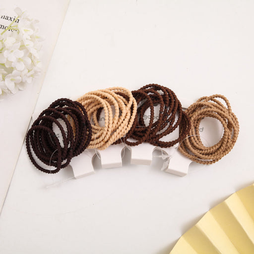 Goma elasticidad para el cabello (10)