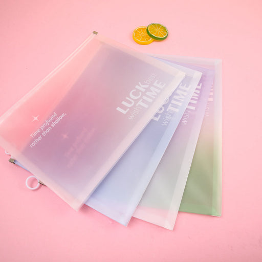 Bolsa de archivo de tiempo tridimensional A4