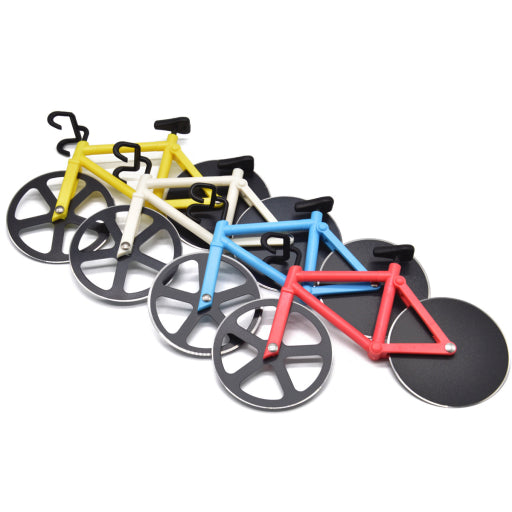 Cortador de pizza en forma de bici