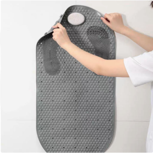 Alfombra antideslizante para baño.