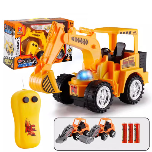 Tractor con luces
