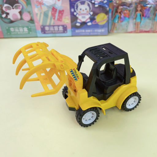 Vehículo de ingeniería de carga mixta para niños.