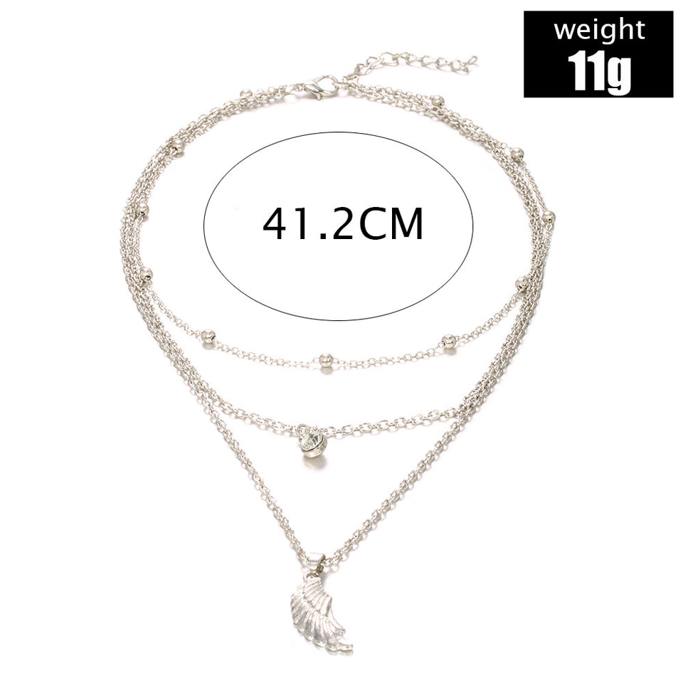 Set de 3 collares de ala