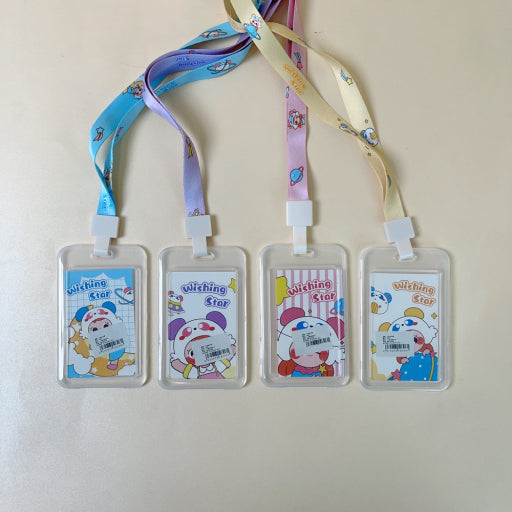 Tarjetero de cuerda de color