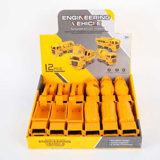 Coche de juguete de ingeniería.