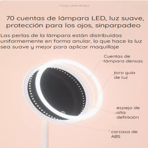 Espejo con luz