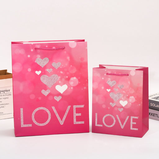 Bolsa de regalo corazones