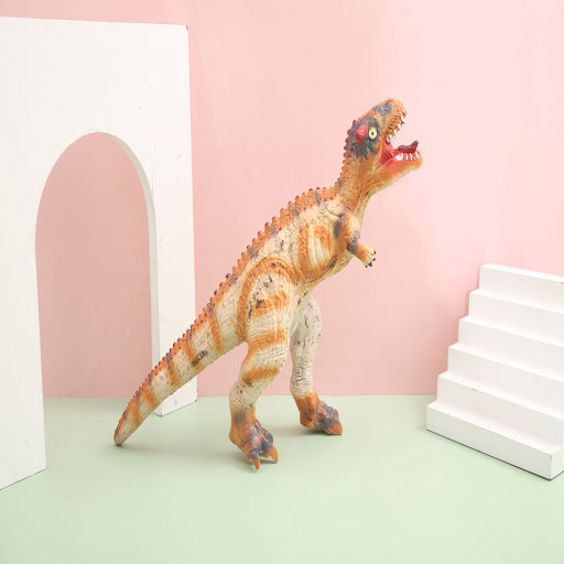 Juguetes de dinosaurios de simulación de vinilo.