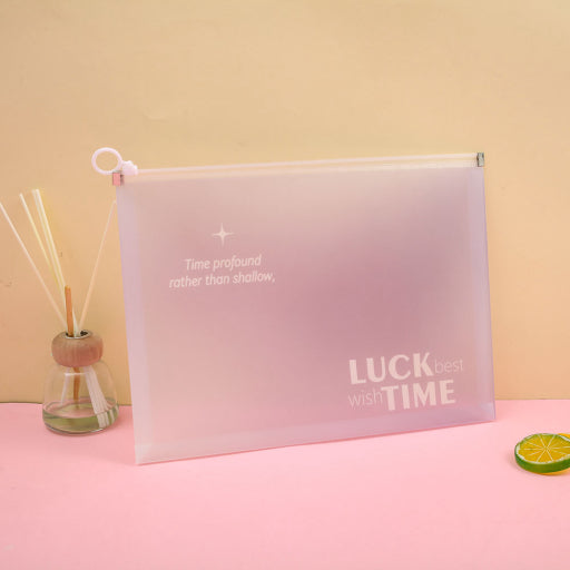 Bolsa de archivo de tiempo tridimensional A4