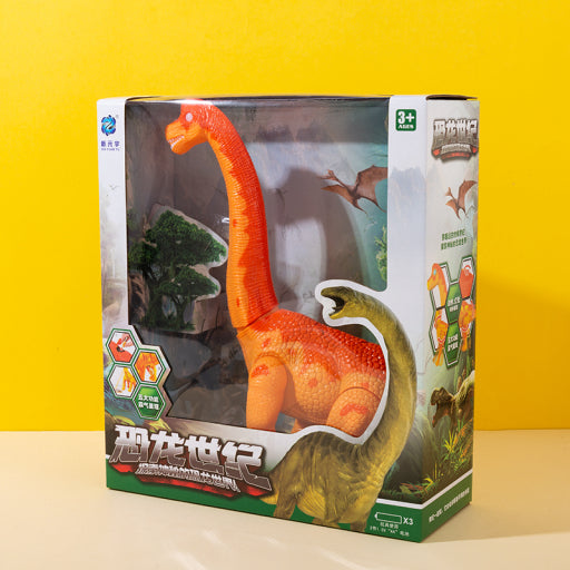 Brachiosaurus poniendo huevos con sonido y luz.