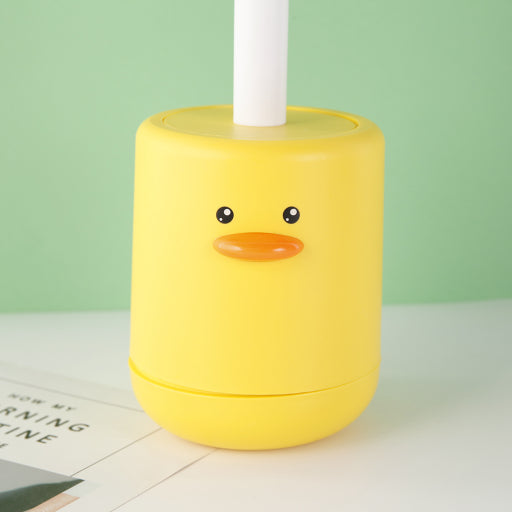 Escobilla de baño de pato de yema de huevo de pared