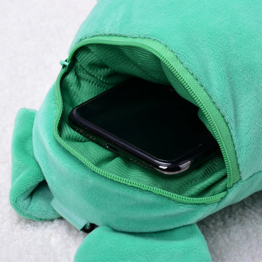 Bolsa con cremallera de rana bala